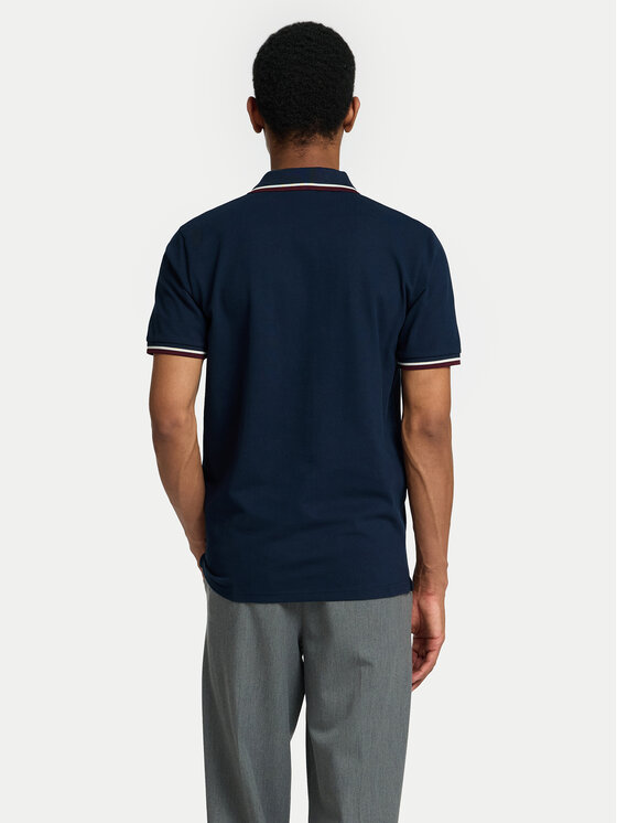 Selected Homme Selected Homme Polo marškinėliai 16095852 Tamsiai mėlyna Slim Fit