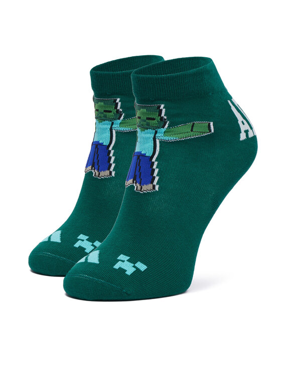 adidas adidas Garās zeķes Adidas Minecraft Kids 3 Pairs Per Pack Socks KR2352 Daudzkrāsains