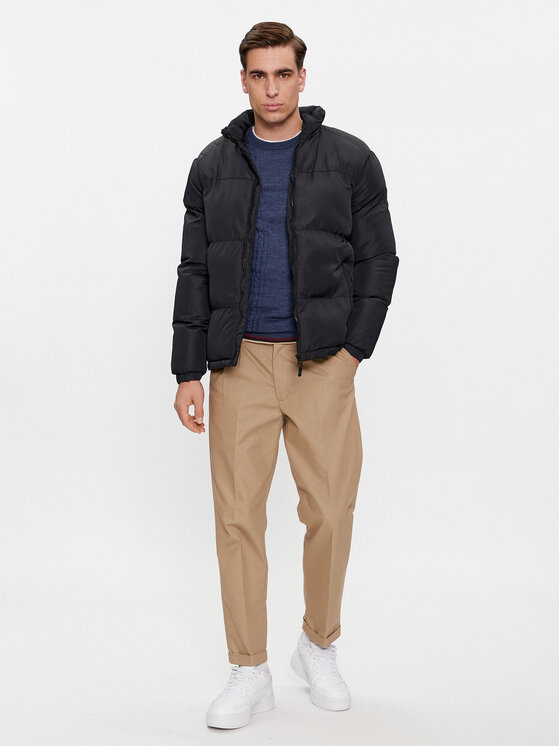 Brave Soul Brave Soul Зимно яке MJK-DAVIS Черен Regular Fit