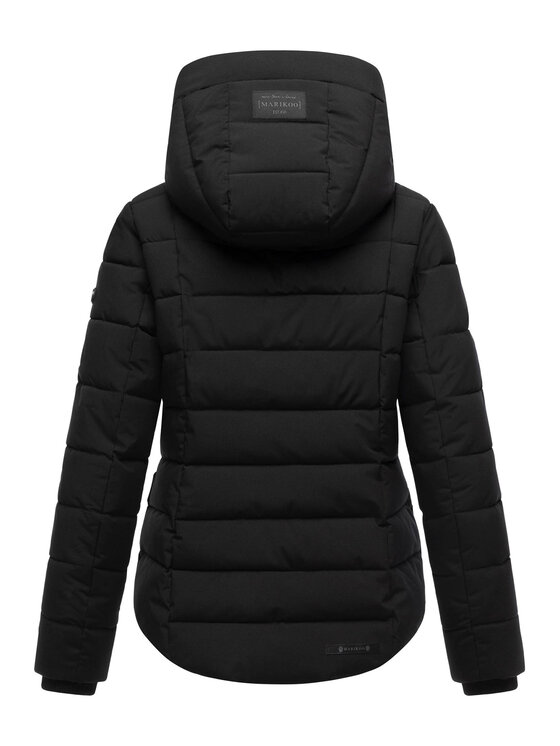 Marikoo Marikoo Kurtka zimowa Tayenaa Czarny Regular Fit