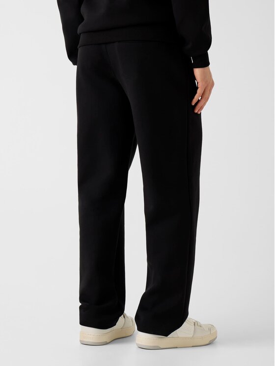 Guess Guess Spodnie materiałowe 180801 Czarny Regular Fit