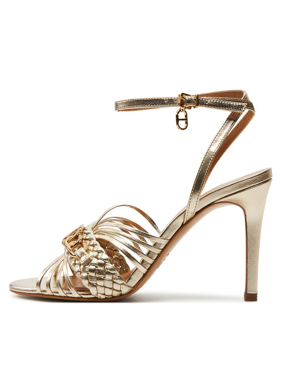TWINSET TWINSET Sandalen 241TCP170 Goldfarben