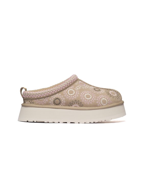 Ugg Ugg Kapcie W TAZZ SUN STITCH 1178193-MDSD Beżowy