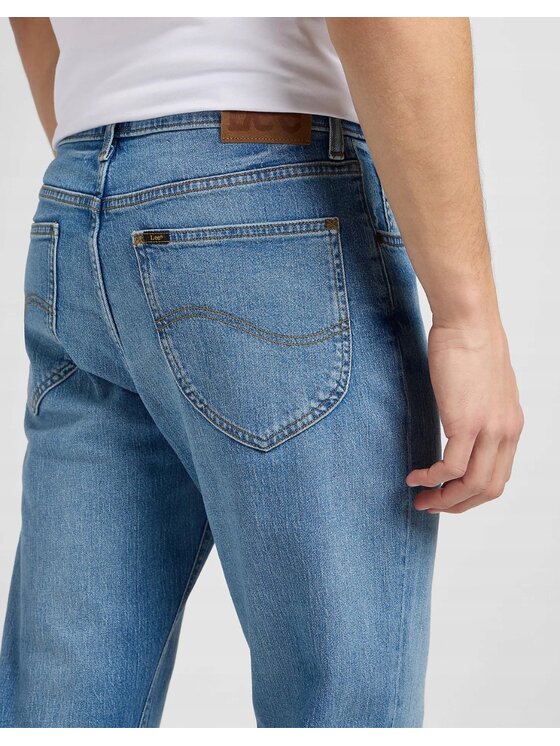 Lee Lee Jeansy West Niebieski Relaxed Fit