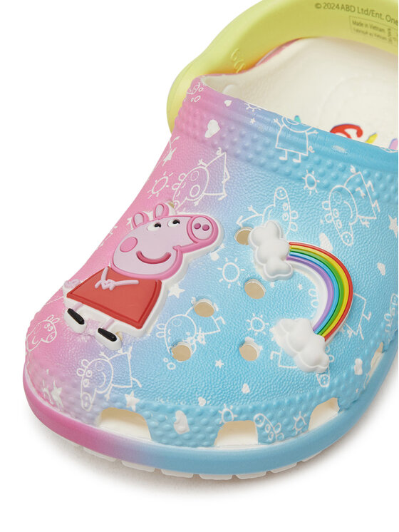Crocs Crocs Šľapky Classic Peppa Pig Clog T 210476 Biela