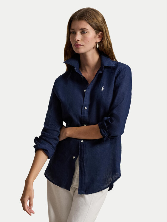 Polo Ralph Lauren Polo Ralph Lauren Košile 211970730519 Tmavomodrá Classic Fit