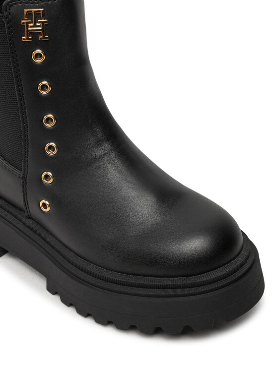 Tommy Hilfiger Tommy Hilfiger Μποτάκια Chelsea Boot T3A5-33578-1351 M Μαύρο