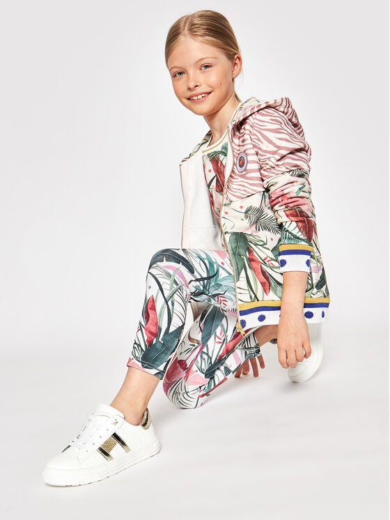 Felpa Zippa Multicolore Regular Fit
