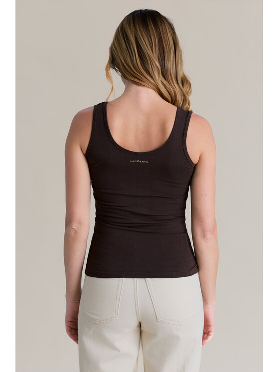 Lancerto Lancerto Top Lavena TS073226000025 Brązowy Regular Fit