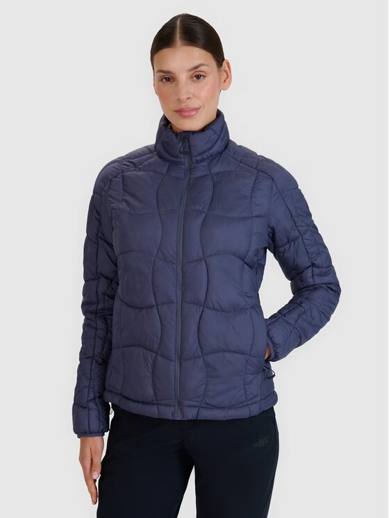 4F 4F Μπουφάν outdoor 4FWSS25TDJAF531-22S Μαύρο Slim Fit