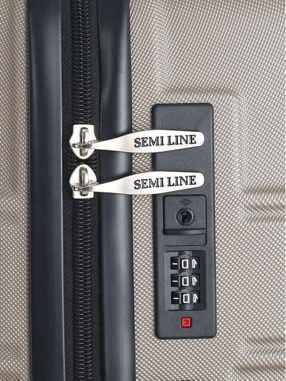 Semi Line Semi Line Салонна валіза T5760-2 Коричневий