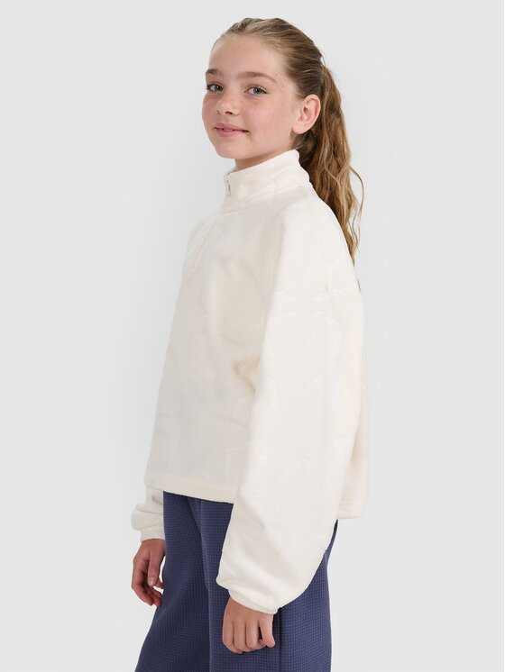 4F 4F Polar APRES SKI Biały Oversize