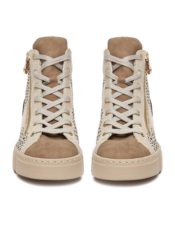 Rieker Rieker Sneakersy CEO-N5931-62 Beżowy