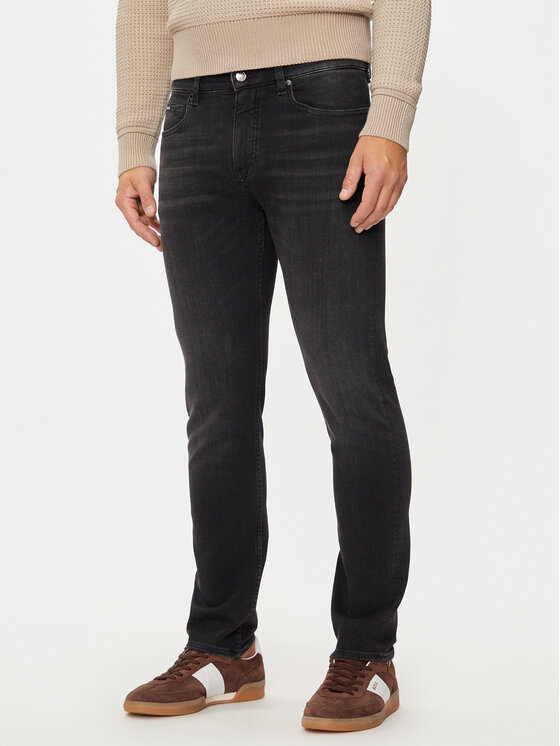 Boss Džínsy Delaware 50527018 Sivá Slim Fit