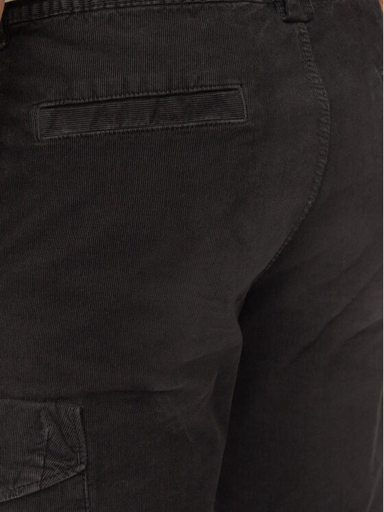 BOSS Boss Kalhoty z materiálu Sista-Cargo-4 50523137 Černá Regular Fit