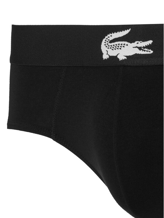Lacoste Lacoste Súprava slipov 8H7761 Čierna