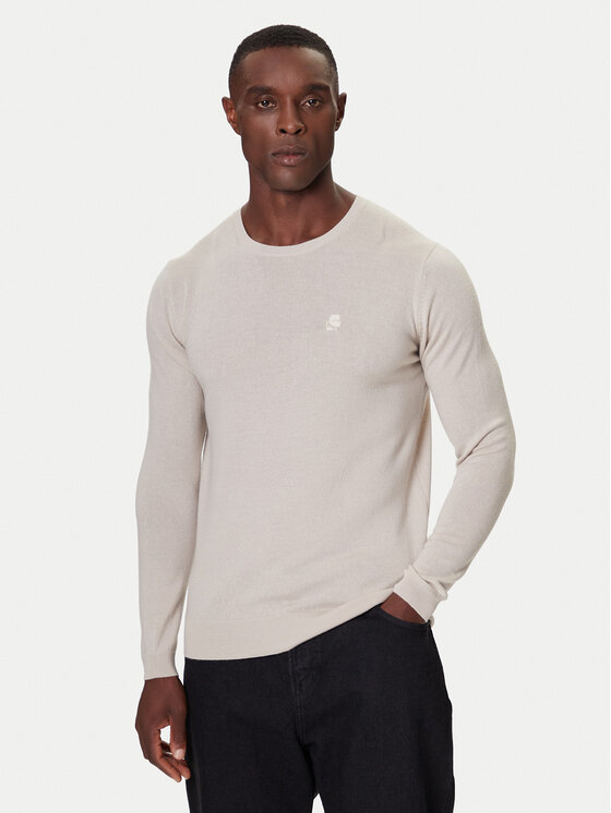 KARL LAGERFELD KARL LAGERFELD Pulover 655000 554399 Bej Slim Fit