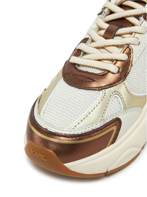 KARL LAGERFELD KARL LAGERFELD Sneakersy Komet KL65638M Zlatá