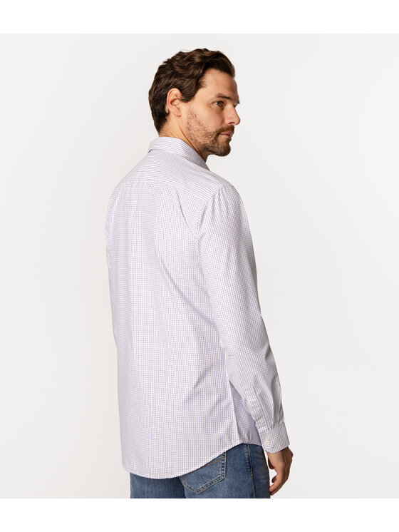 Lee Cooper Lee Cooper Koszula WINDSOR KL31 Biały Slim Fit