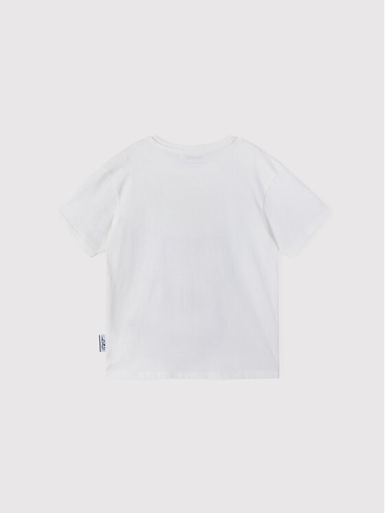 Reima Reima T-särk Vilske 5200115A Valge Relaxed Fit