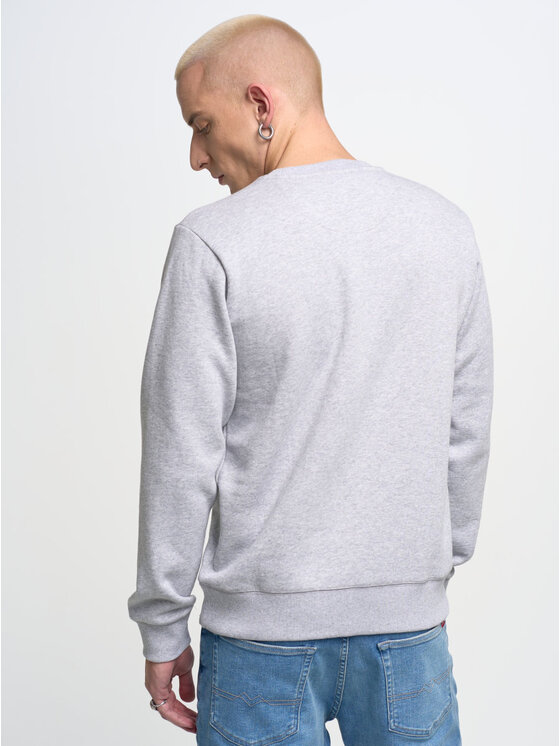 BIG STAR BIG STAR Bluza marltones_901 Szary Basic Fit