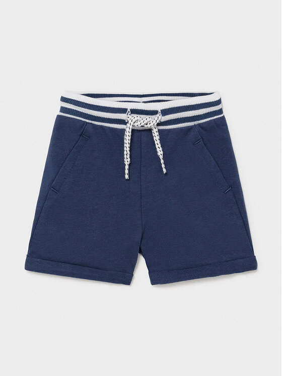 Pantaloncini di tessuto 1212 Blu scuro Regular Fit...