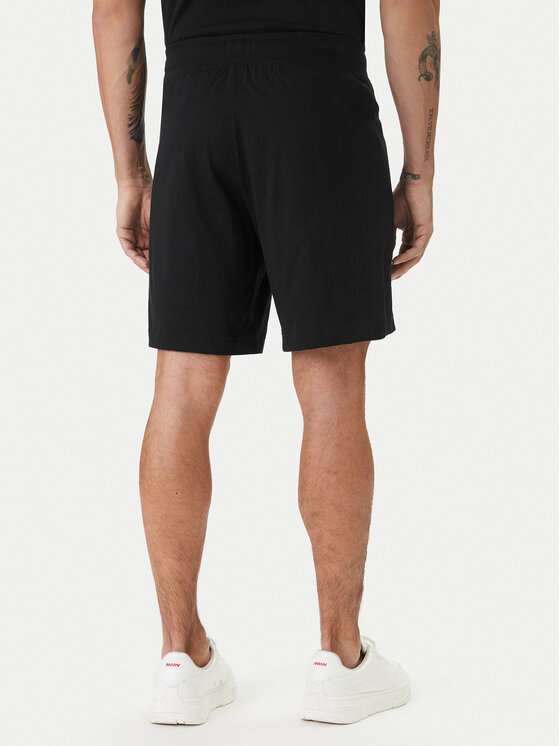 HUGO HUGO Pyjamashorts Spray 50559719 Schwarz Regular Fit