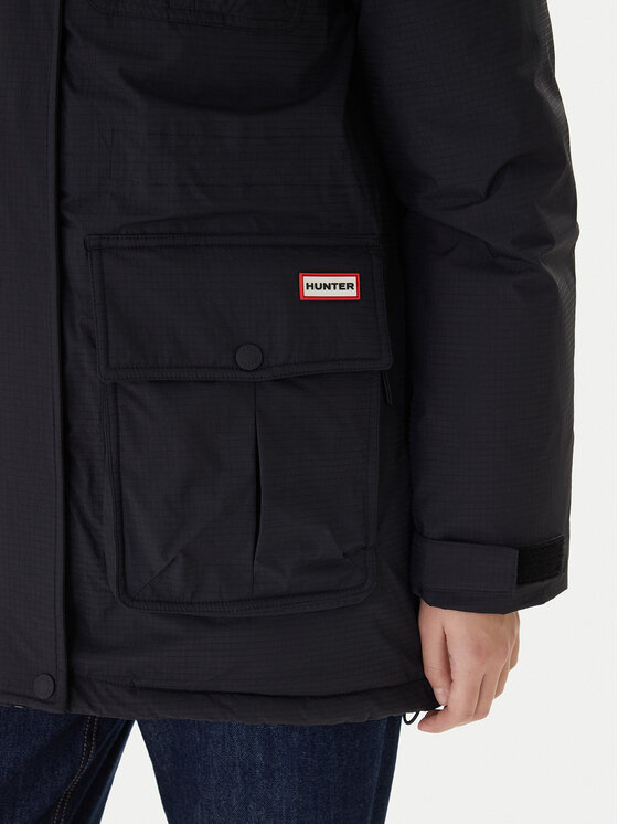 Hunter Hunter Parka Glyder HARW0014252 Čierna Regular Fit