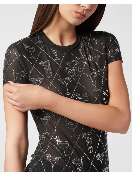 PHILIPP PLEIN PHILIPP PLEIN T-Shirt 26499 Czarny