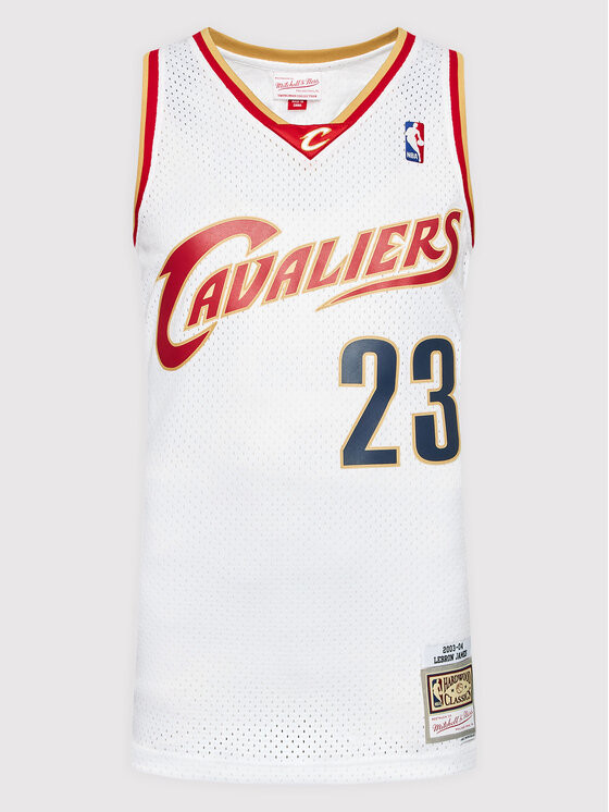 Mitchell & Ness Mitchell & Ness Tank top SMJYCP19209 Biały Regular Fit