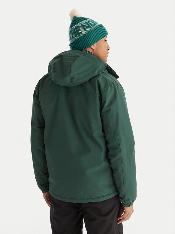 Quiksilver Quiksilver Bunda pro přechodné období Overcast 3K EQYJK04202 Zelená Regular Fit