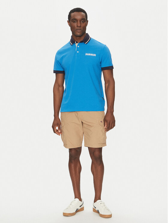 Napapijri Napapijri Polokošile E-Zeri NP0A4ID4 Modrá Regular Fit