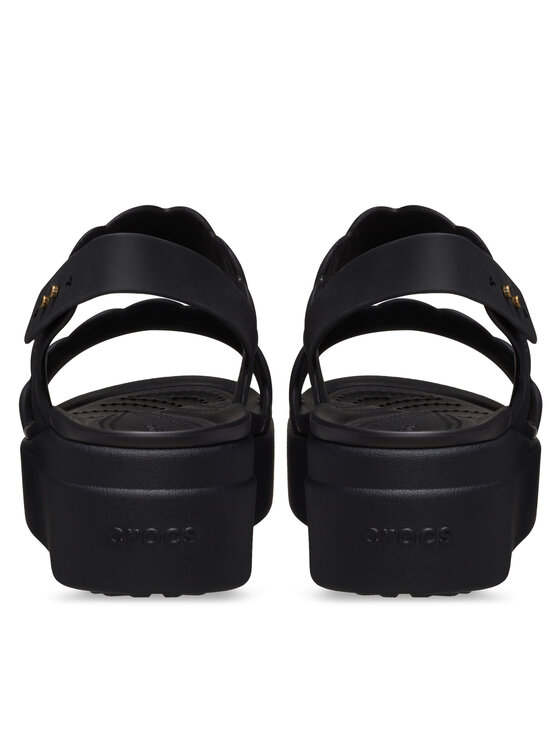 Crocs Crocs Sandály Brooklyn Woven Upper LW 209977 Černá