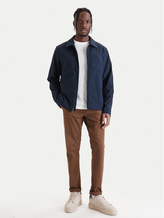 Calvin Klein Calvin Klein Kurtka przejściowa LV04LF424G Granatowy Regular Fit