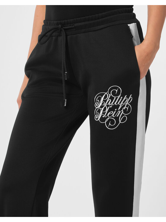PHILIPP PLEIN PHILIPP PLEIN Spodnie dresowe 27237 Czarny Jogger Fit