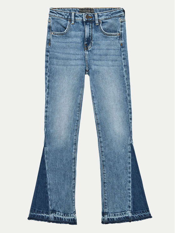 Guess Blugi J4YA04 D5FM0 Albastru Flare Fit