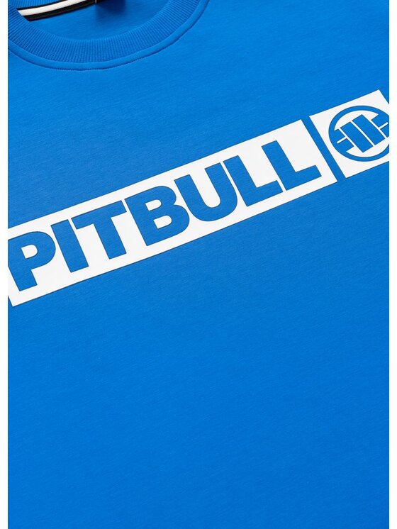 PITBULL PITBULL Bluza CHARGER Niebieski Regular Fit