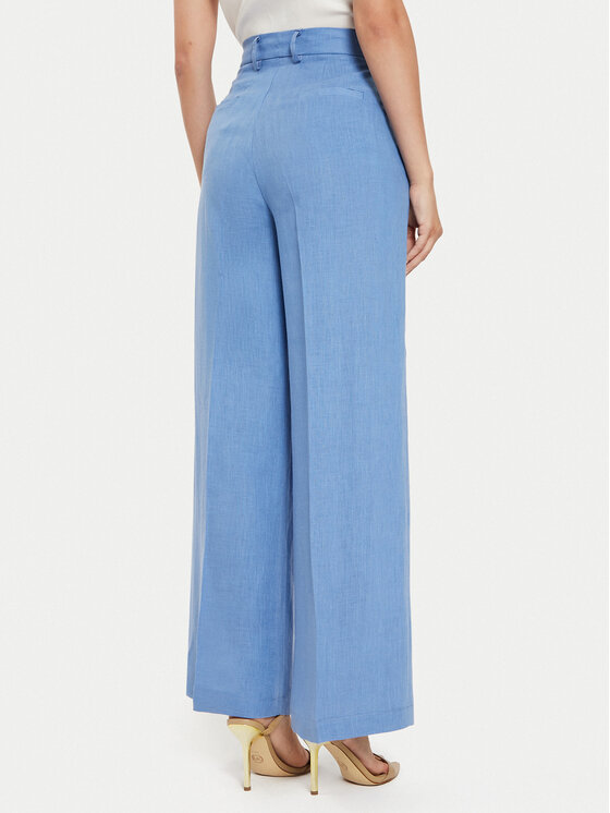 ViCOLO ViCOLO Hlače iz tkanine TB0793 Modra Regular Fit