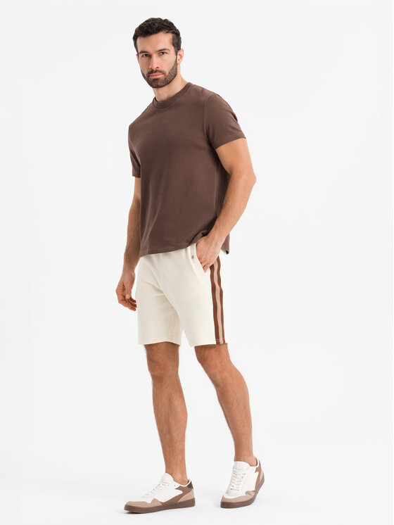 Ombre Ombre komplet szortów materiałowych Z128 Kolorowy Regular Fit