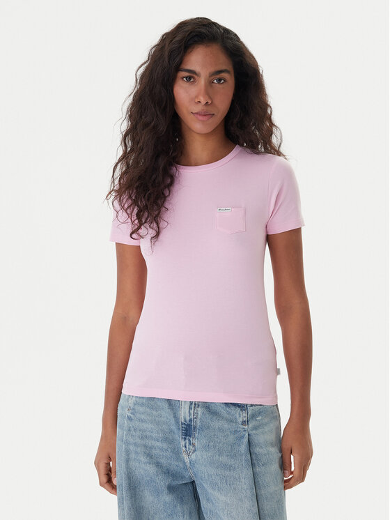 Guess Jeans Guess Jeans T-Shirt W5RI52 J1314 Rosa Regular Fit