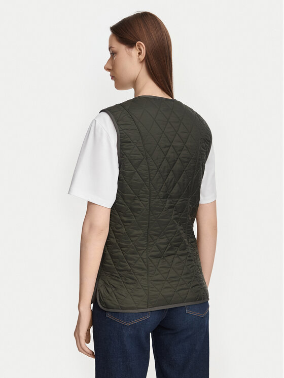 Barbour Barbour Sportski prsluk Fleece Betty LLI0003OL71 Tamno zelena Regular Fit