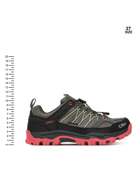CMP CMP Bakancs Kids Rigel Low Trekking Wp 3Q54554 Szürke
