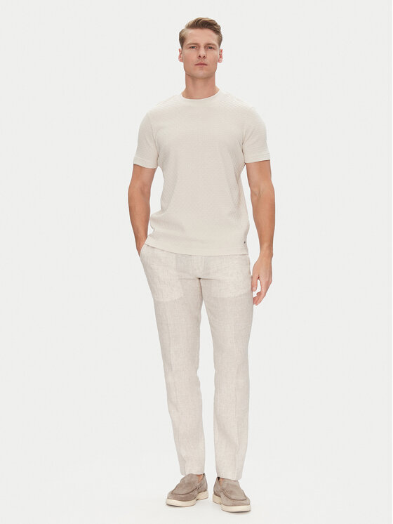 JOOP! JOOP! T-shirt 17 JJ-04Brandon 30044672 Bež Modern Fit