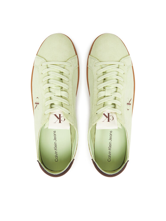 Calvin Klein Jeans Calvin Klein Jeans Sneakersy Low Profile Cupsole Su Zielony