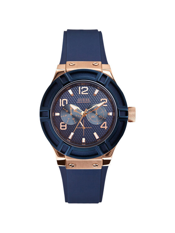 Guess Guess Hodinky W0571L1 Modrá