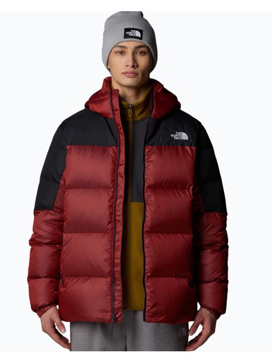 The North Face The North Face Kurtka puchowa Diablo Down 2.0 Hoodie Bordowy Regular Fit