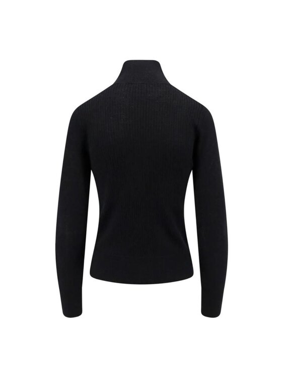 PINKO PINKO Rolák Buccia maglia 1 lana Čierna Slim Fit