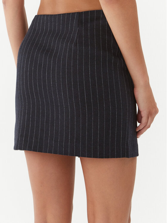 Silvian Heach Silvian Heach Mini sukňa CVA23087MG Tmavomodrá Regular Fit