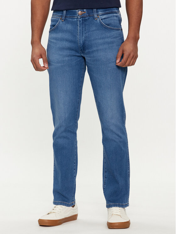 Wrangler Blugi Larston 112350841 Albastru Slim Fit