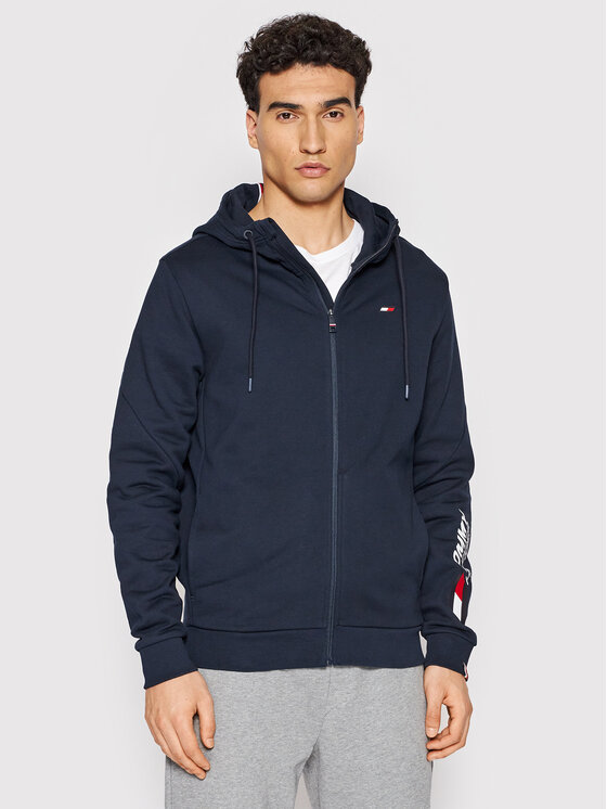 Tommy Hilfiger Tommy Hilfiger Bluză Essentials MW0MW22743 Bleumarin Regular Fit